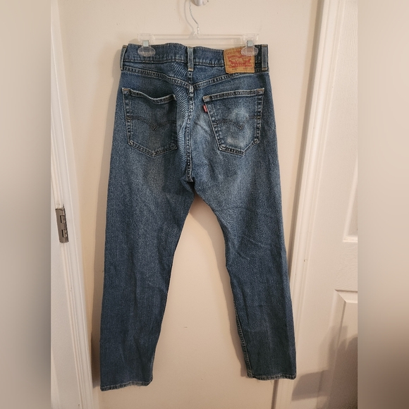 ❤️Levi's Relaxed Fit 505 Blue Jeans Size 32x32 - Picture 3 of 5